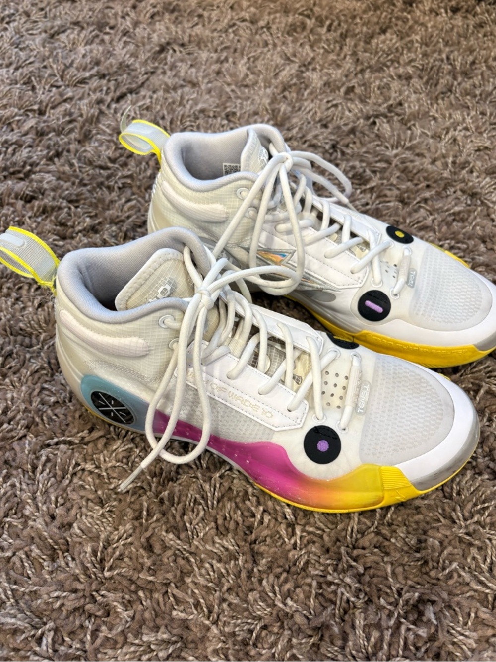 Li Ning Way of Wade 10 “Florida” State of Sunshine Basketball Shoes 9.5